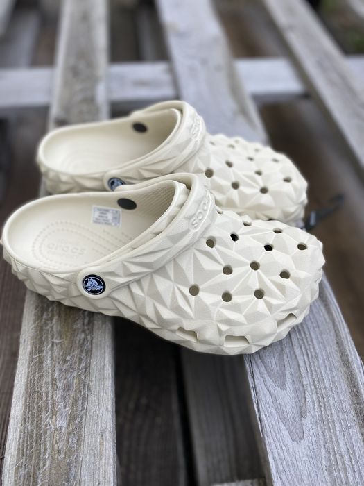 Мужские Женскеи Кроксы Crocs Classic geometric Чоловічі Для Жінок