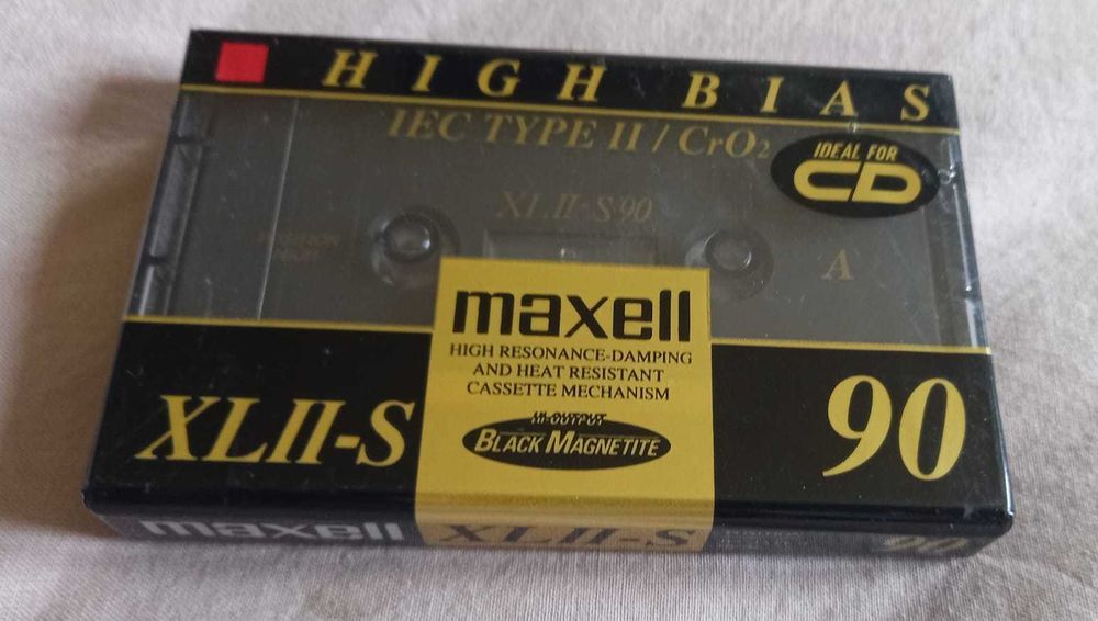 Cassete audio Basf Philips Maxell TDK Seladas