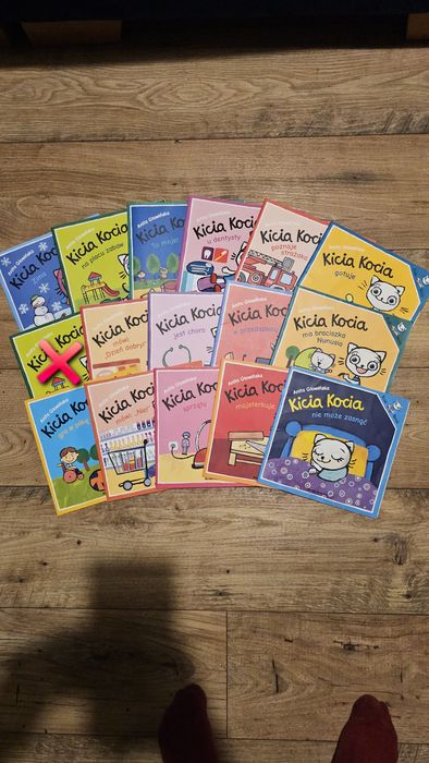 Książeczki Kicia Kocia zestaw 22 szt.