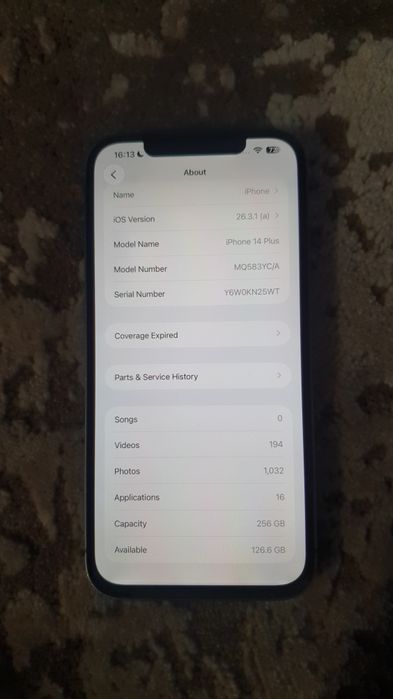 Продам Айфон 14 Plus 256 gb