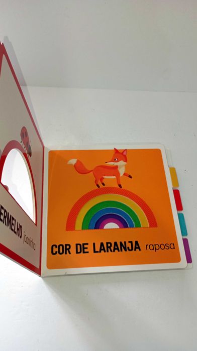 Olá Arco-Íris - livro com Janelas