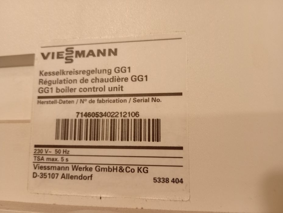 Regulator do kotła Viessmann Vitodens 200 płyta główna