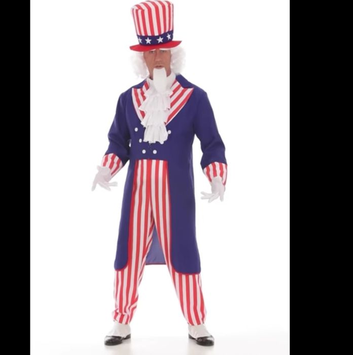 Strój Kostium Wujek Sam USA roz L przebranie bal, impreza, karnawał