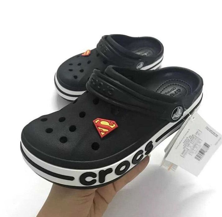 Купить Модель Bayband Кроксы Black Чорні Розміри 36-44