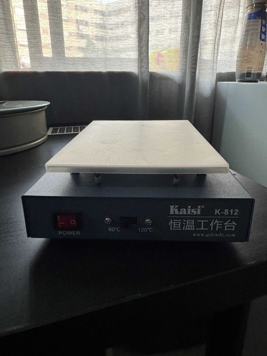Kaisi K-812 – Plataforma de aquecimento para reparação de telemóveis