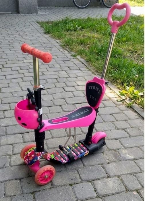 Детский самокат 5 в 1