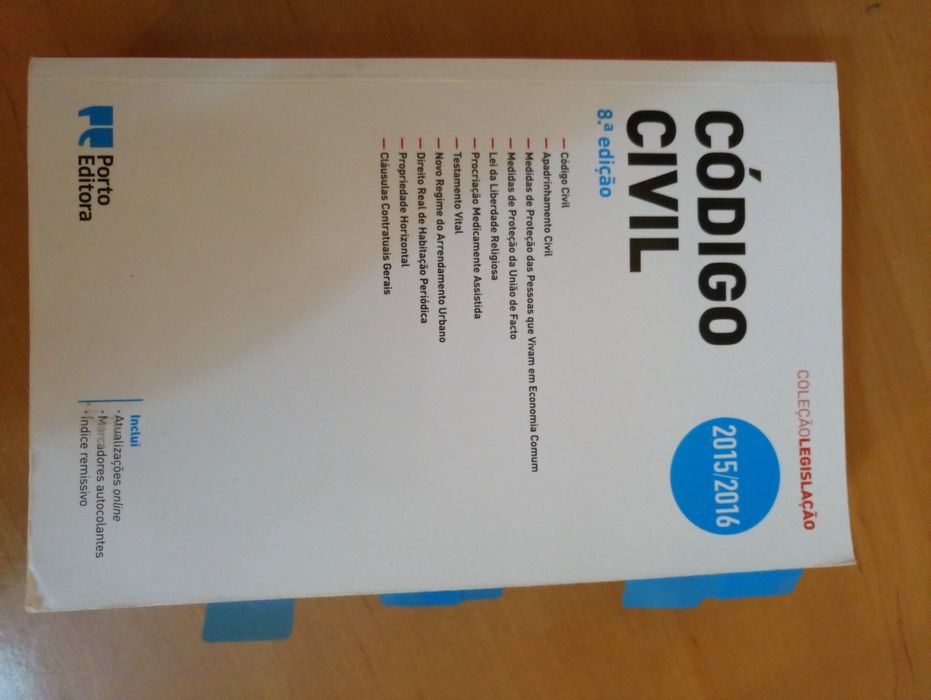 Constituição Portuguesa e Código Civil