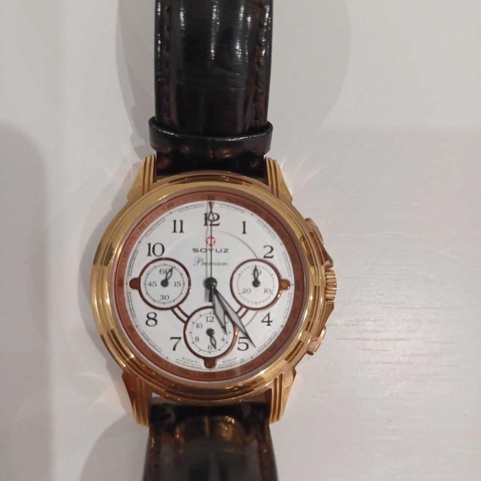 Cronógrafo mecânico Soyuz