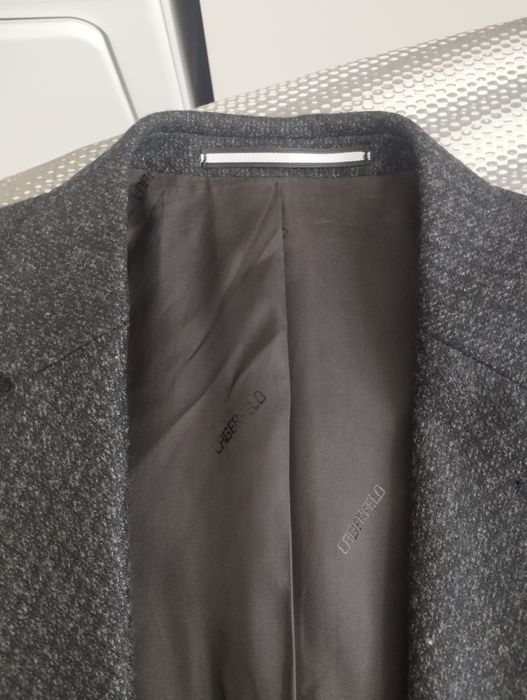 Чоловічий піджак бренду LAGERFELD сірого кольору