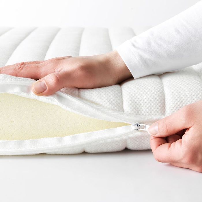 Sobrecolchão 160x200x8cm, Espuma memory, branco