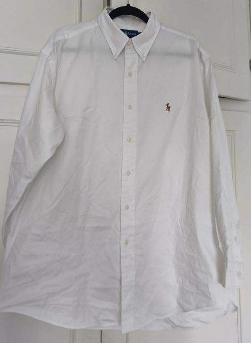 Camisa XxL branca Ralph Lauren