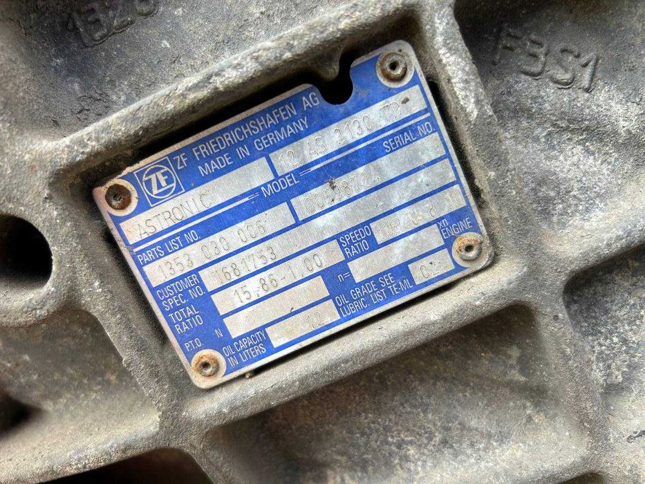 АКПП ZF 12AS2130TD ASTRONIC Автомат Даф Ман