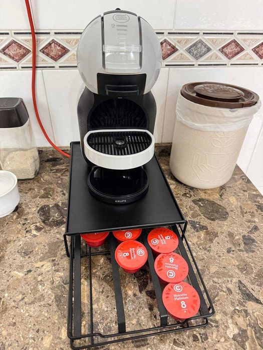 Máquina de Café Nescafé Dolce Gusto Mini Me (Krups) – Cinzenta + Acessórios