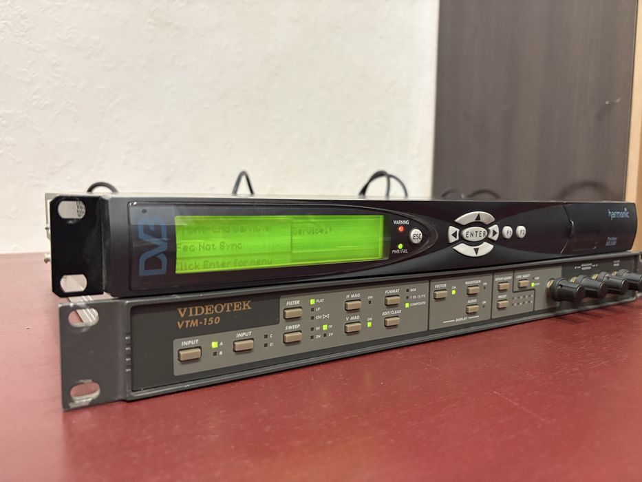 Kramer VS24-xl | Videotek VTM-150 | Harmonic ProView IRD 2900