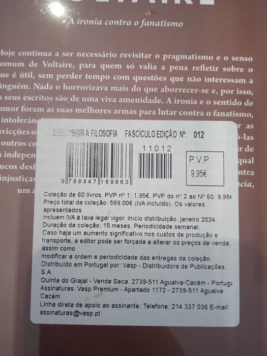 Livros coleção Descobrir a Filosofia (SALVAT)