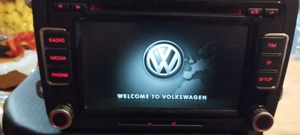 Штатная магнитола VW RCD 510 BOSCH Volkswagen оригинал CD-чейнджер