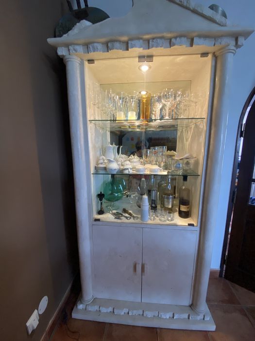 Movel  Sala. Folheado a pedra