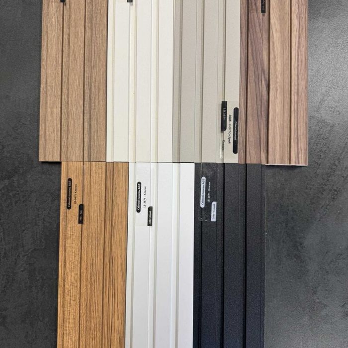 Стеновые рейки. 3D