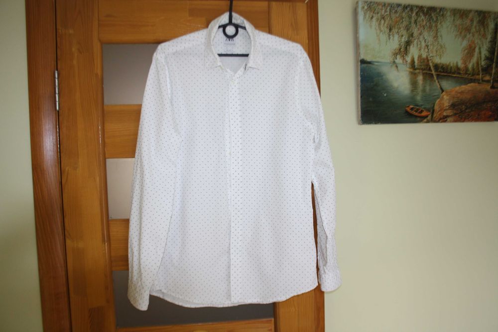 Рубашка мужская ZARA, р-40, М.