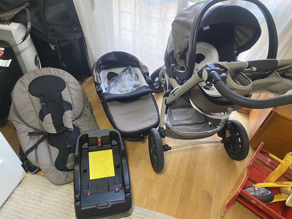 Carrinho Trio Active 3 Top Chicco