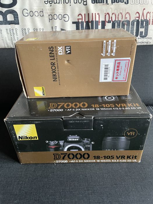Aparat NIKON D7000 + obiektyw NIKKOR 18-105