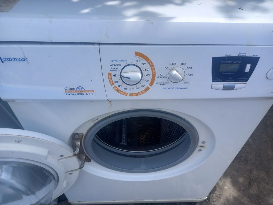 2xPralka- automat mastercook i gorenje,dodam wiecej fotona części