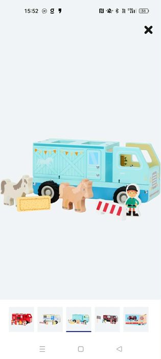 Drewniana zabawka dla dziecka