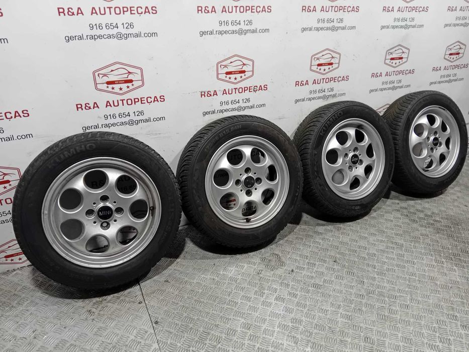 Conjunto Jantes Mini R50 R52 R53 15 Polegadas 2001 a 2008 Originais