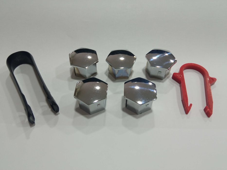 Колпачки заглушки на колесные болты и гайки. Ключ 17,19,21,22 Цвета