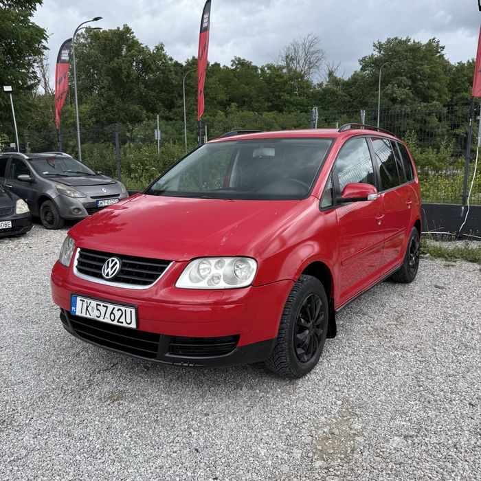 Na Sprzedaz VOLKSWAGEN  TOURAN/2.0TDI/7 Osobowy/Klima/Zadbany/Hak/Gwarancja
