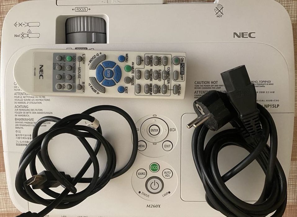 NEC projektor,rzutnik M260 x