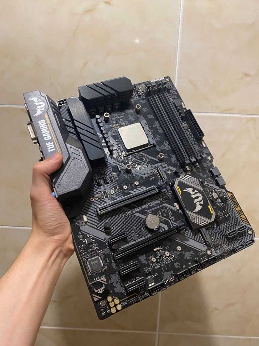 Комплект Материнська плата Asus TUF B450-PRO Gaming + Процесор AMD Ryzen 5 3600