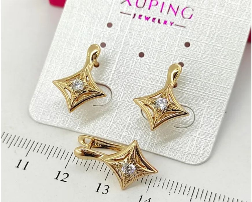 Сережки з медичного золота. Хорошої якості