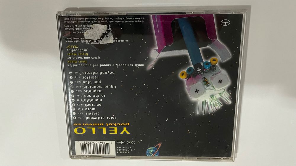 Yello ‎– Pocket Universe - cd