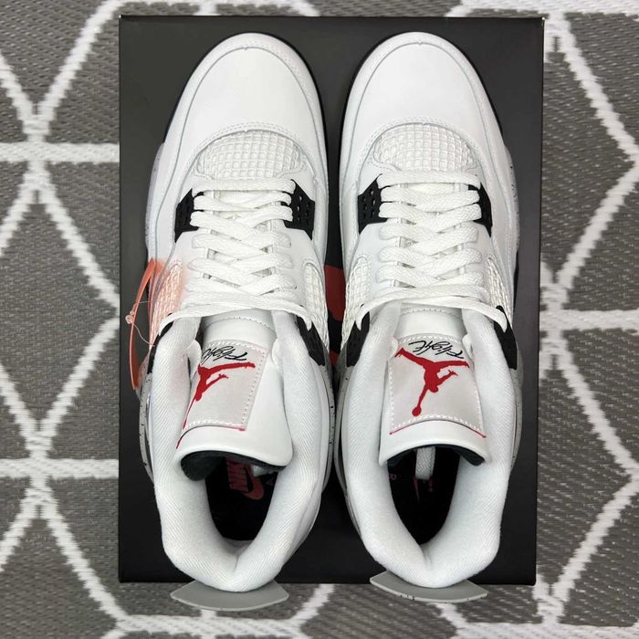 Jordan 4 Retro White Cement R.41