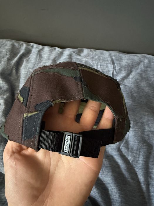 Czapka Supreme 5 Panel Woodland Camo