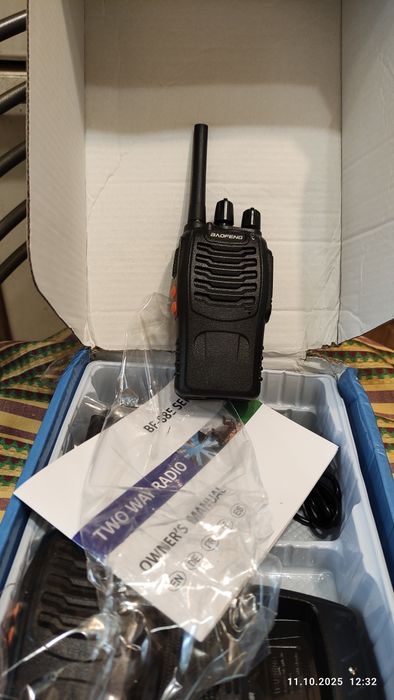 Комплект рацій 4шт Baofeng BF-88E PMR, 1500мАч, до 3км