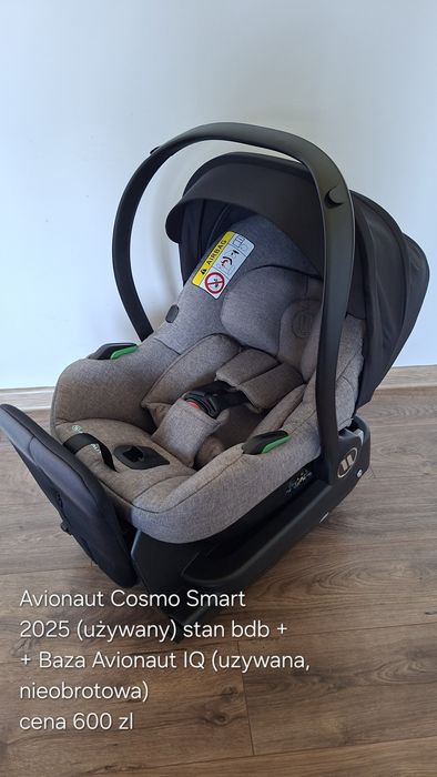 Fotelik (0-13 kg) Avionaut Cosmo Smart 2025 + baza Avionaut IQ
