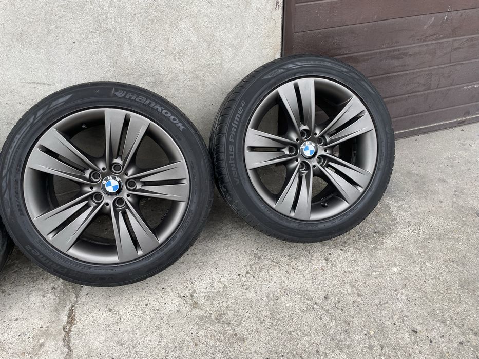 (42)Koła, Felgi 5x120 18” Oryginał BMW, Grafit, Wyższy profil