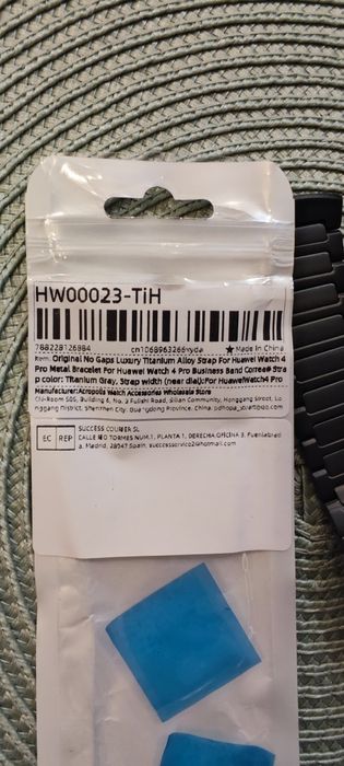 Bransoleta Tytanowa Huawei watch 4 pro