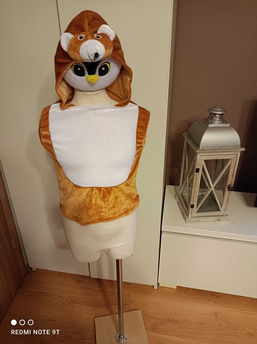 NOWY strój karnawałowy LIS LISA LISKA LAS przebranie 86/92/98 (369)