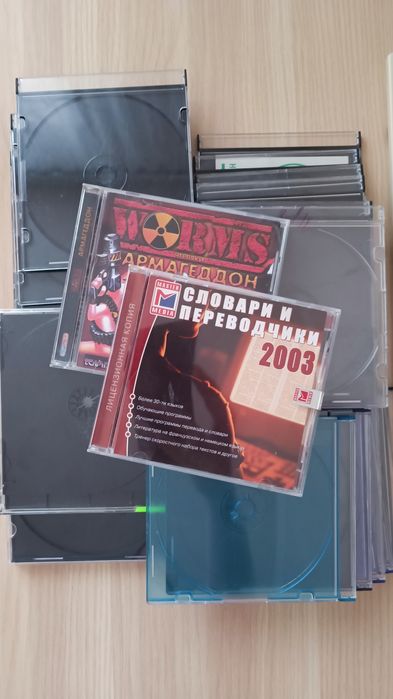 Коробки для CD  дисков