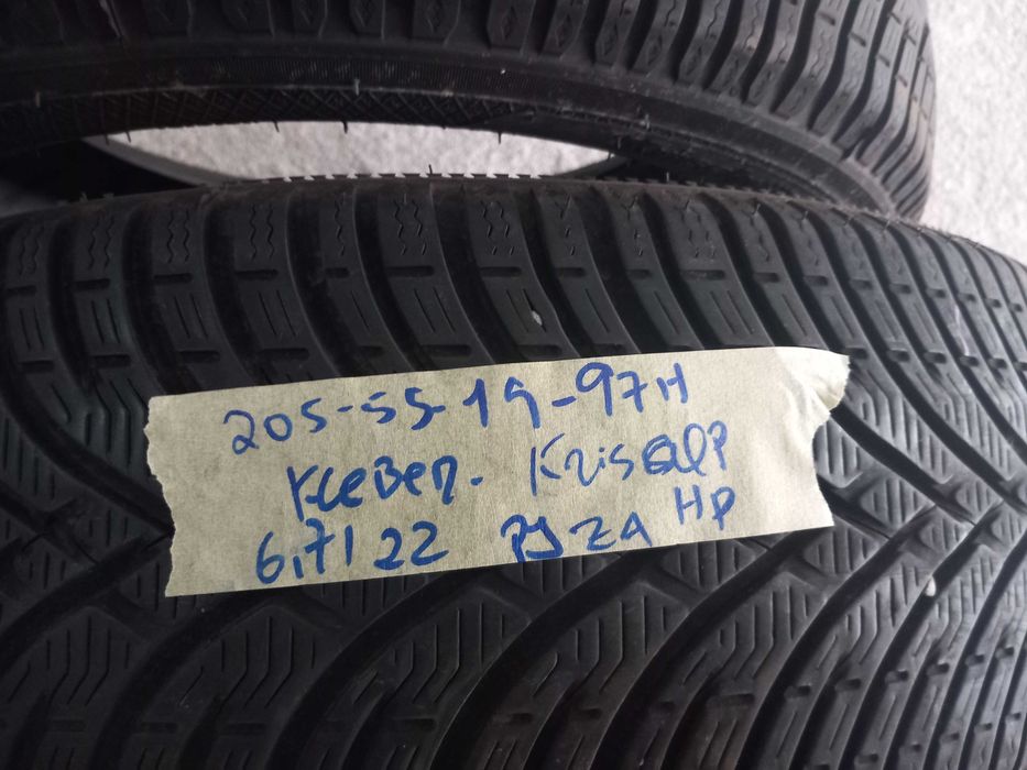 2 Pneus 205/55R19 Kleber