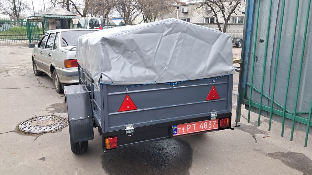 АКЦИЯ! НОВЫЙ ПРИЦЕП 2м×1.30м от завода изготовителя/Причеп