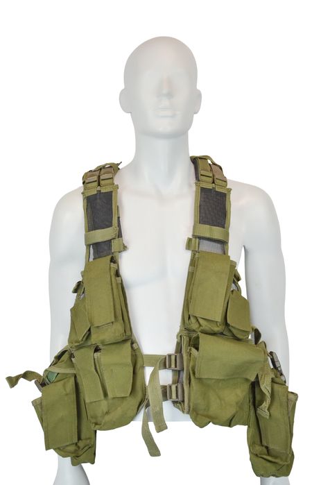 kamizelka taktyczna wojskowa regulowana khaki