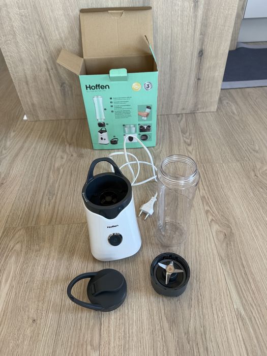 Blender Hoffen z przenosnym bidonem. Jak nowy