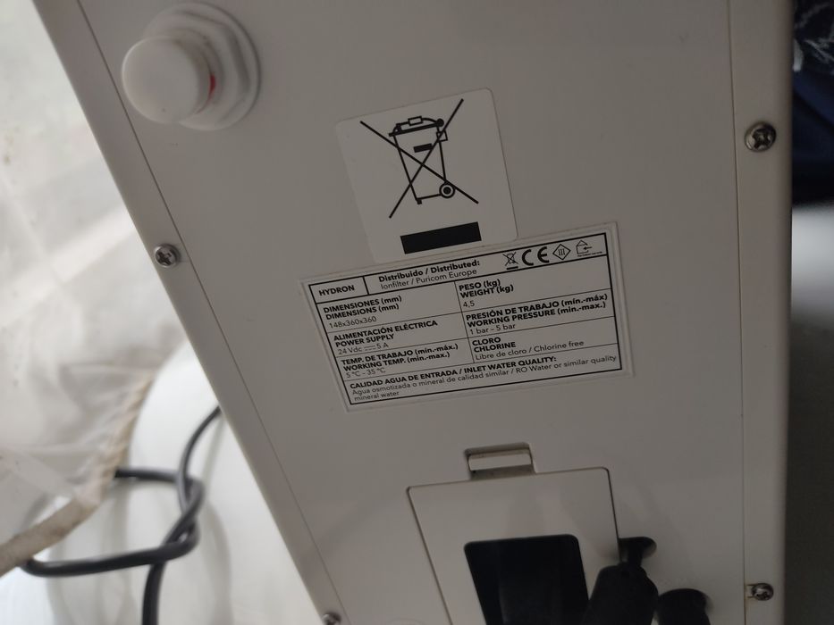 Máquina de purificação de água