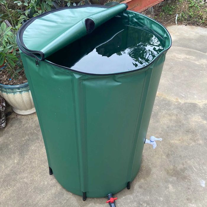 Складной резервуар Бочка для сбора дождевой воды 250L