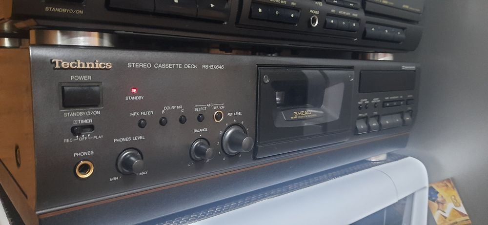 Technics BX 646. TOP. Кассетная дека премиум.