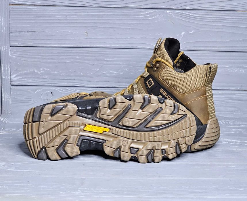 39-46 Кожаные мужские черные койот спортивные зимние ботинки кроссовки